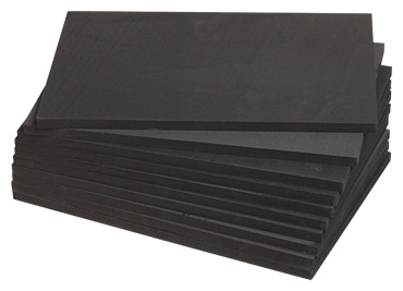 10 pieces of rubber plates for sample cutter