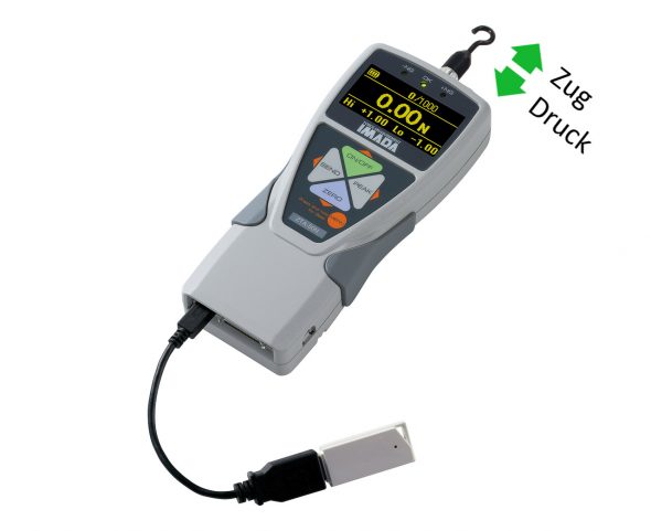 Kraftmesser ZTA mit USB-Adapter